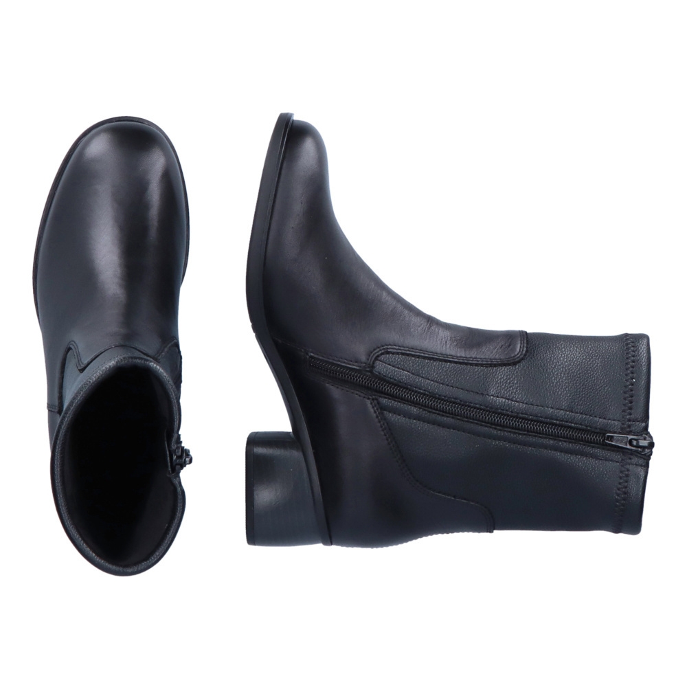 detail Dámská kotníková obuv REMONTE R8873-01 černá W2
