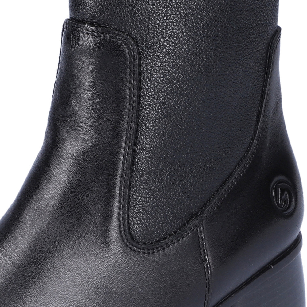 detail Dámská kotníková obuv REMONTE R8873-01 černá W2