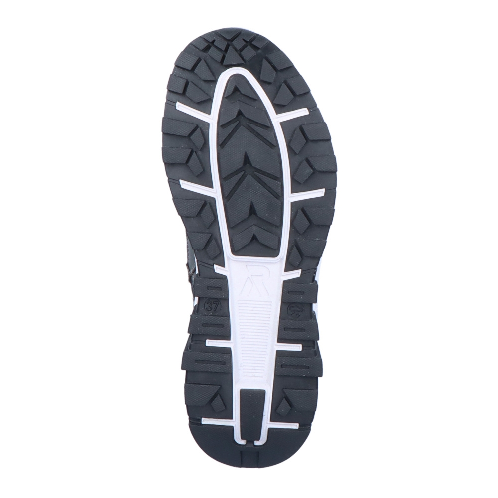 detail Dámská kotníková obuv RIEKER REVOLUTION W0061-45 šedá W2