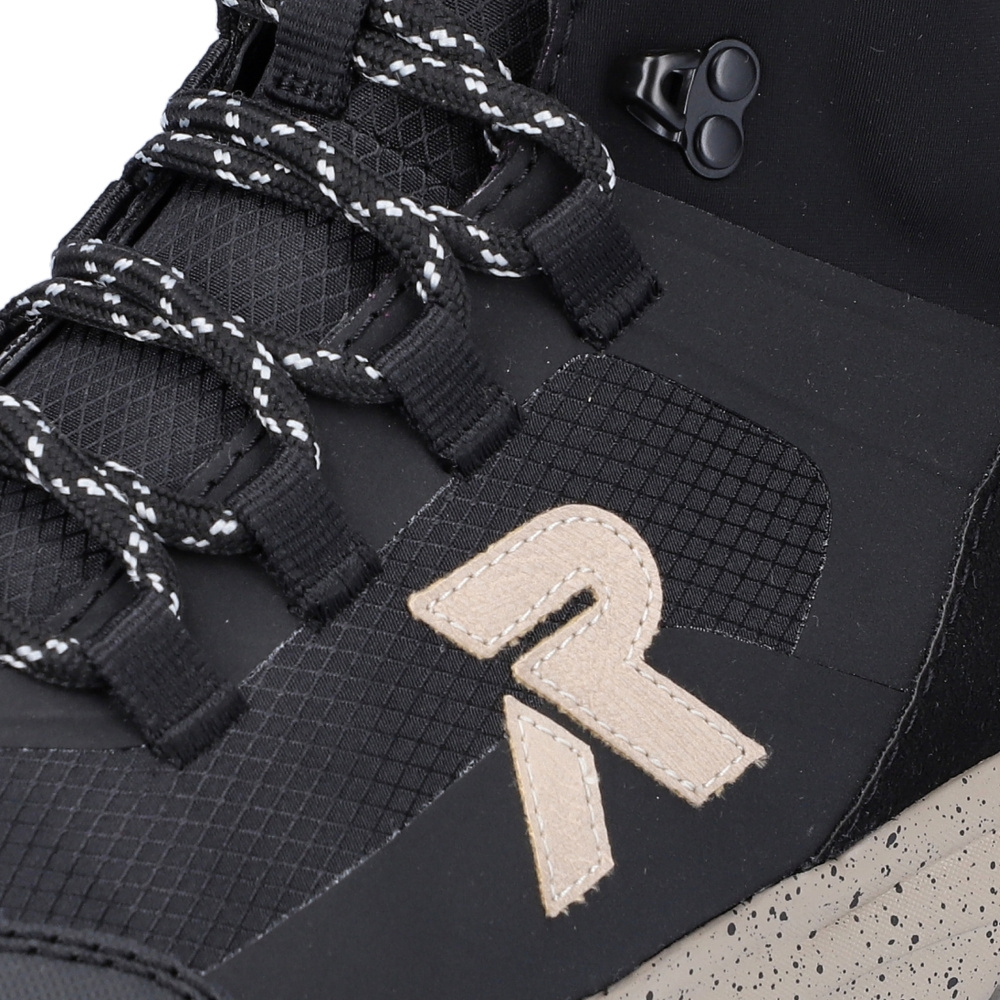detail Pánská kotníková obuv RIEKER REVOLUTION 07862-00 černá W2