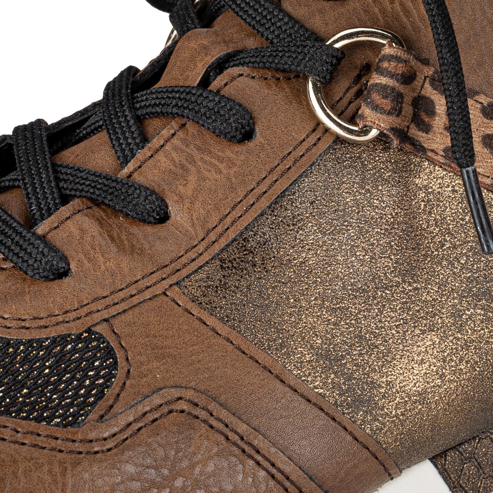 detail Dámská kotníková obuv REMONTE R2574-25 hnědá W2