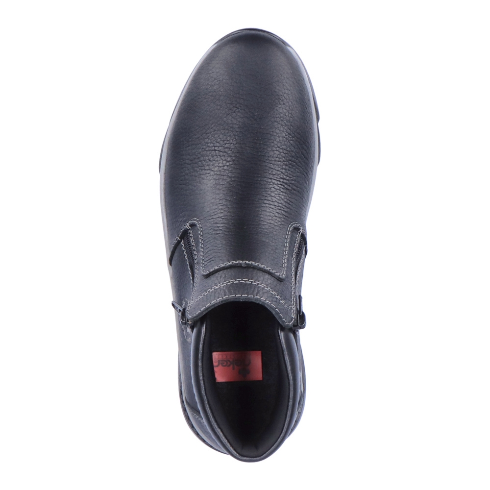 detail Pánská kotníková obuv RIEKER B1682-01 černá W2