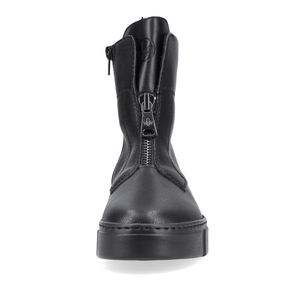 detail Dámská kotníková obuv RIEKER N5955-00 černá W2