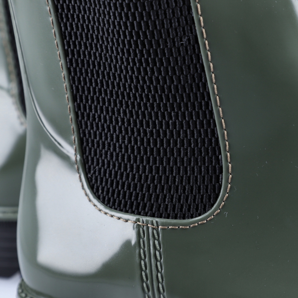 detail Dámská kotníková obuv RIEKER P8280-54 zelená W2
