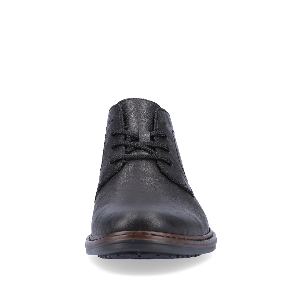 detail Pánská kotníková obuv RIEKER 17604-00 černá W3