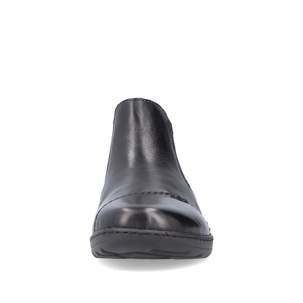 detail Dámská kotníková obuv RIEKER 48990-00 černá W2