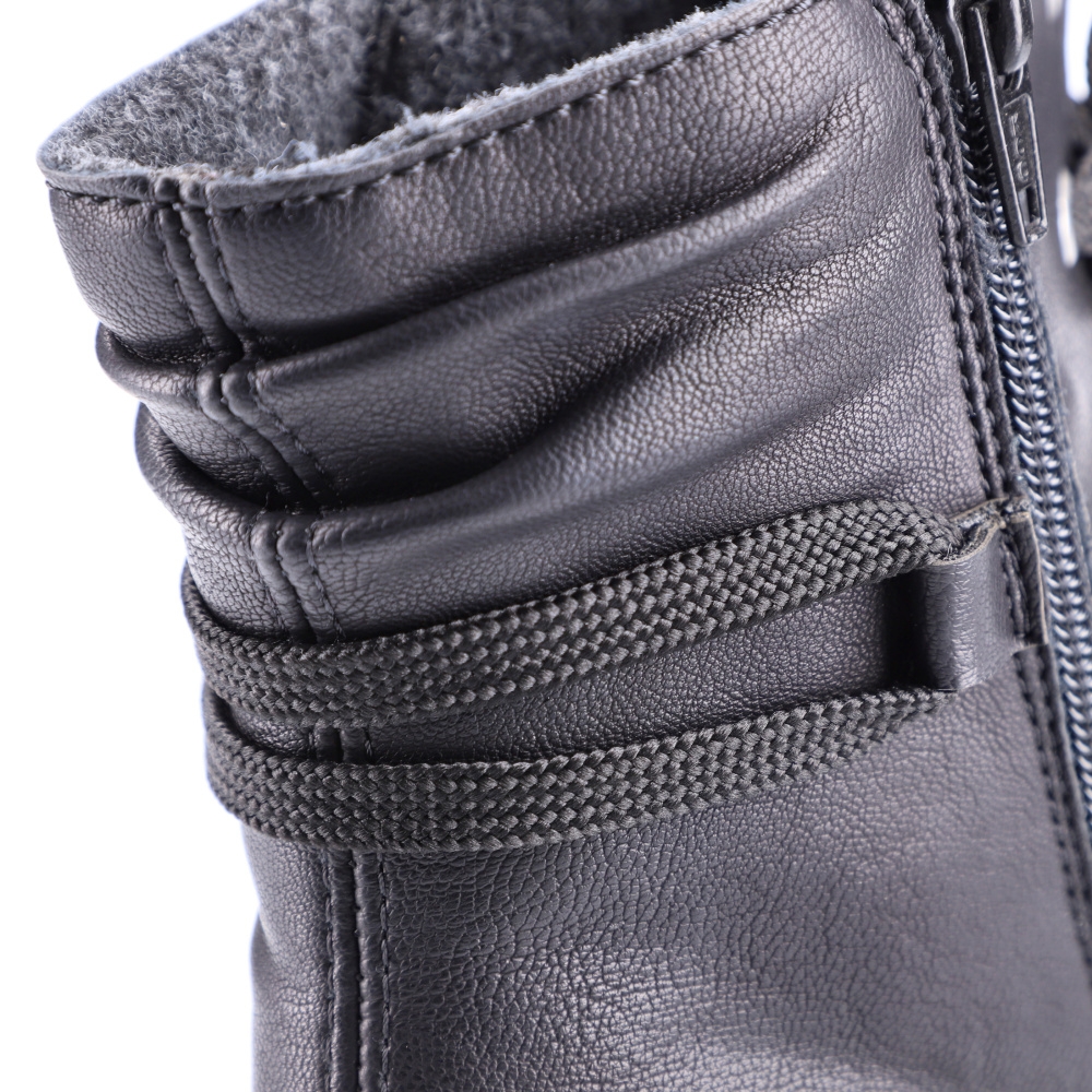 detail Dámská kotníková obuv RIEKER 73514-00 černá W2