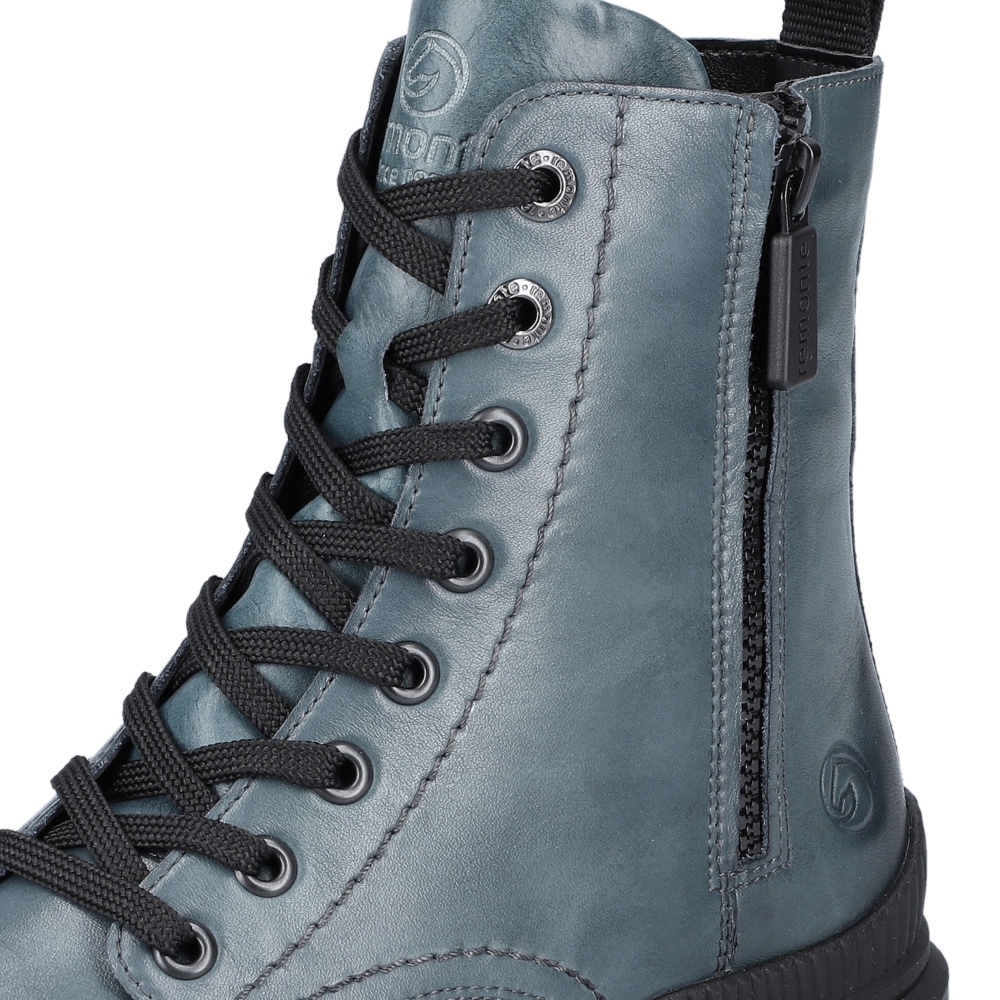 detail Dámská kotníková obuv REMONTE D0C70-14 modrá W3