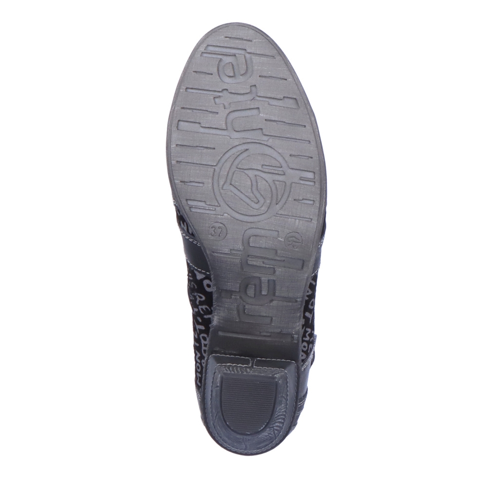 detail Dámská kotníková obuv REMONTE D8794-04 černá W2