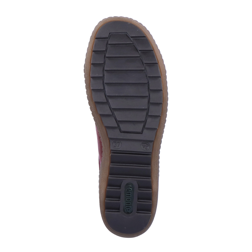 detail Dámská kotníková obuv REMONTE R1485-35 červená W2