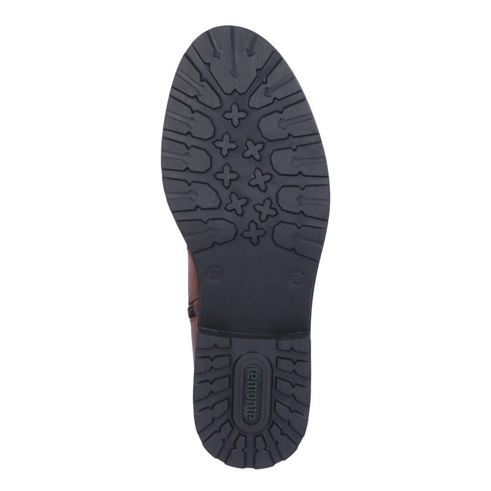 detail Dámská kotníková obuv REMONTE R6592-22 hnědá W2