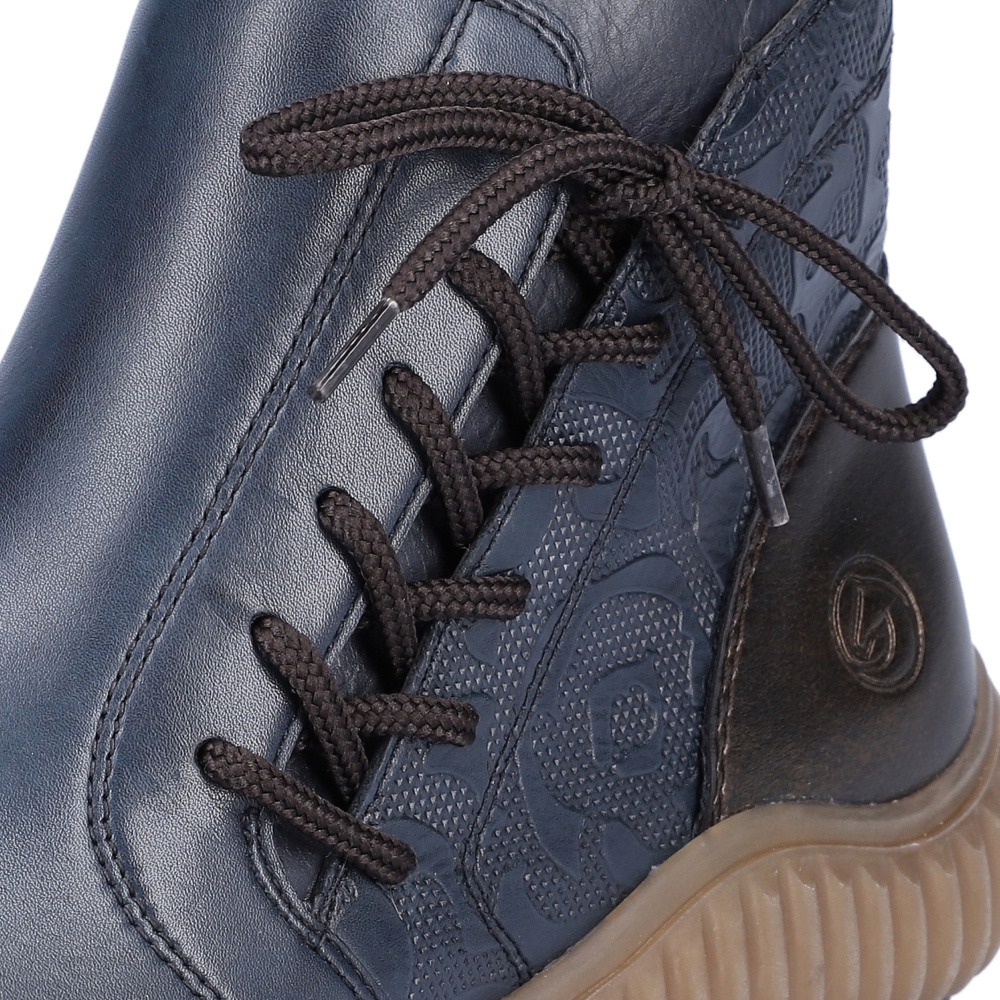 detail Dámská kotníková obuv REMONTE R8273-14 modrá W2