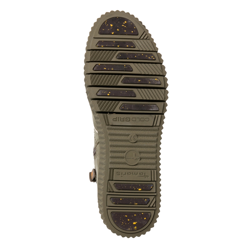 detail Dámská kotníková obuv TAMARIS 26285-29-752 zelená W3