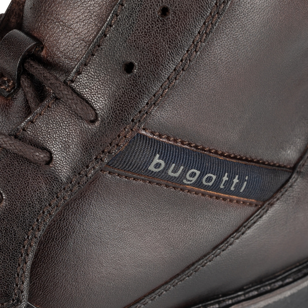 detail Pánská kotníková obuv BUGATTI 8373A-6400 hnědá W3