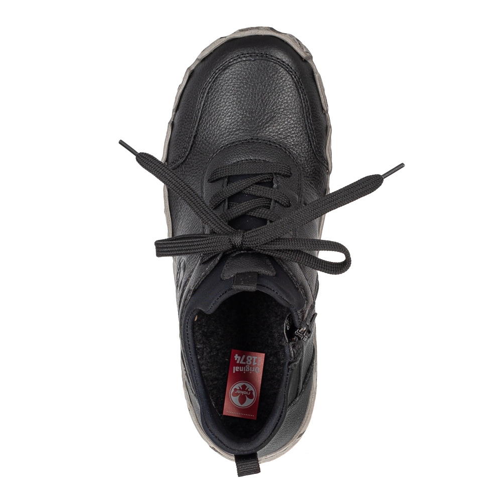 detail Dámská kotníková obuv RIEKER L0351-00 černá W3
