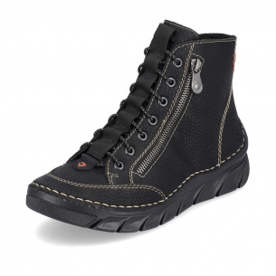 Dámská kotníková obuv RIEKER 55049-00 černá W3
