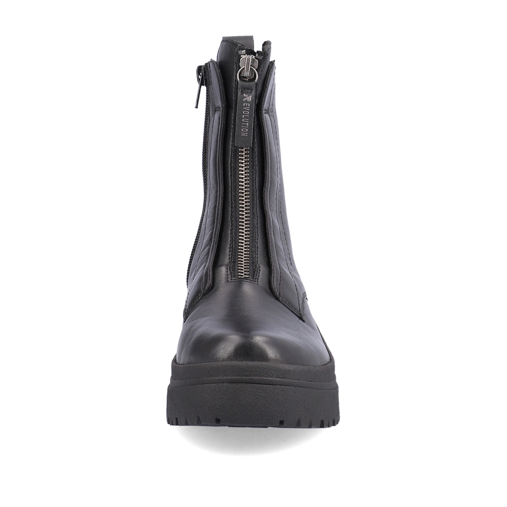 detail Dámská kotníková obuv RIEKER REVOLUTION W0375-00 černá W3