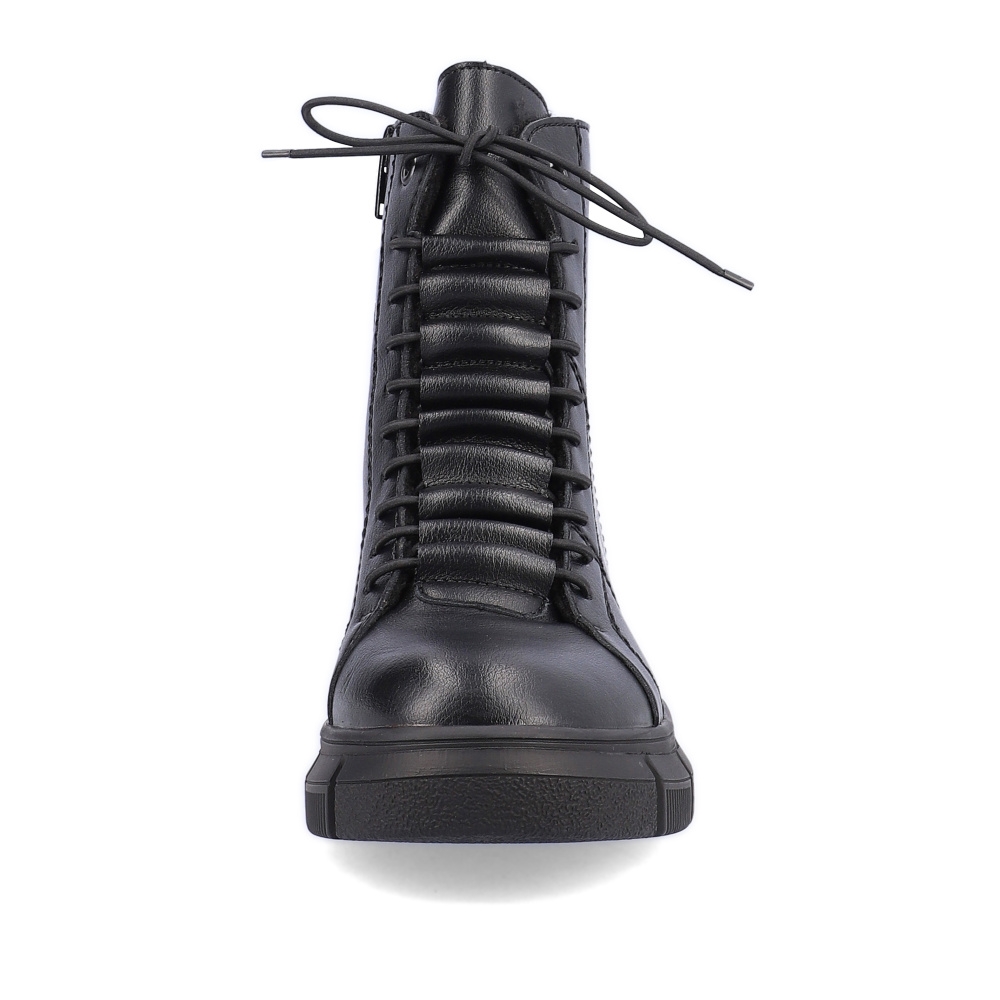 detail Dámská kotníková obuv RIEKER X3428-00 černá W3