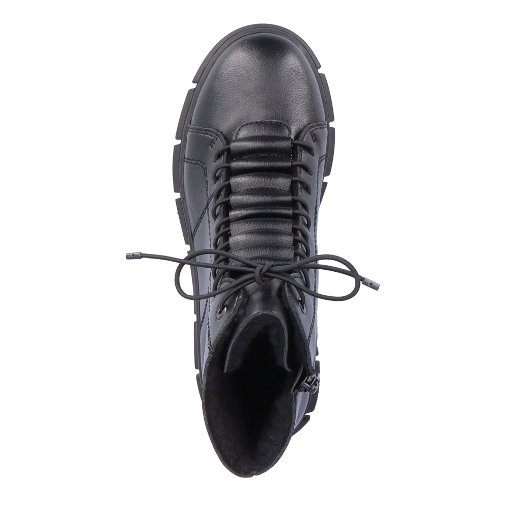 detail Dámská kotníková obuv RIEKER X3428-00 černá W3