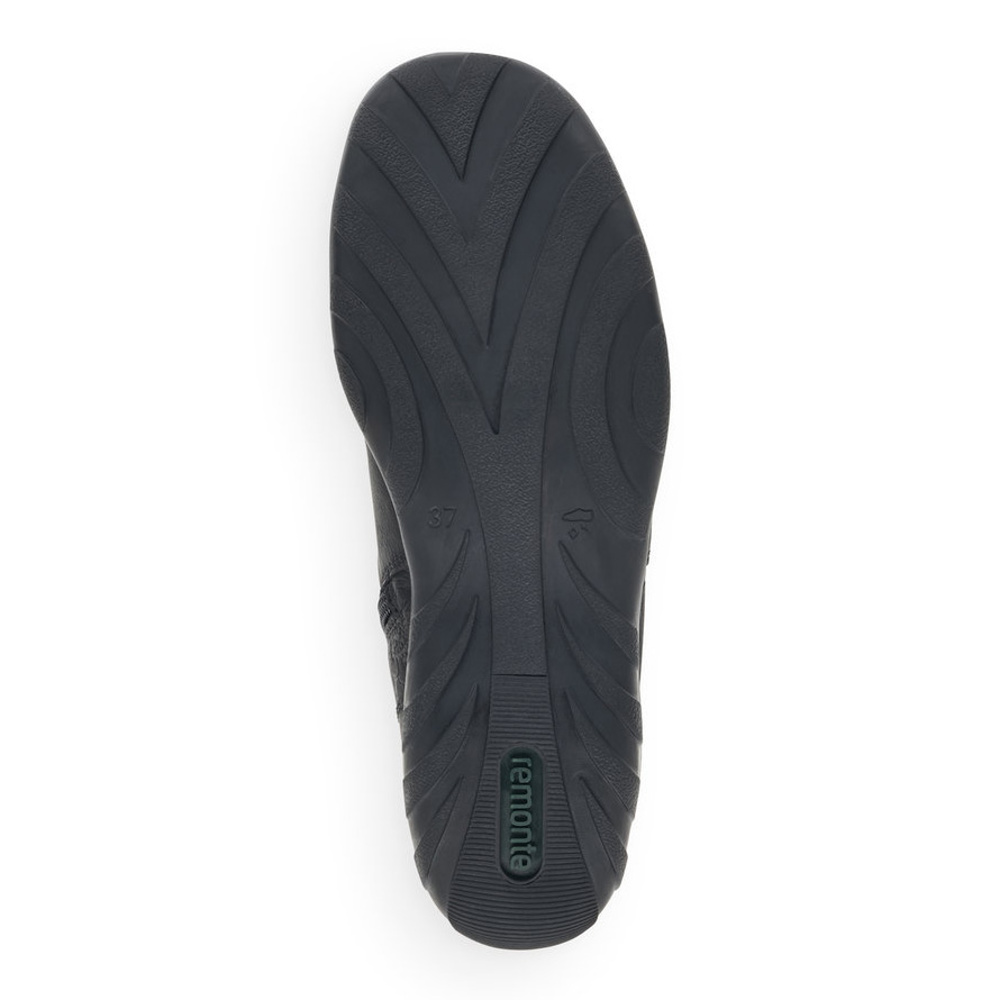 detail Dámská kotníková obuv REMONTE R3495-01 černá W0