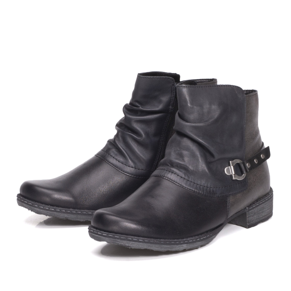 detail Dámská kotníková obuv REMONTE D4359-02 černá H/W0