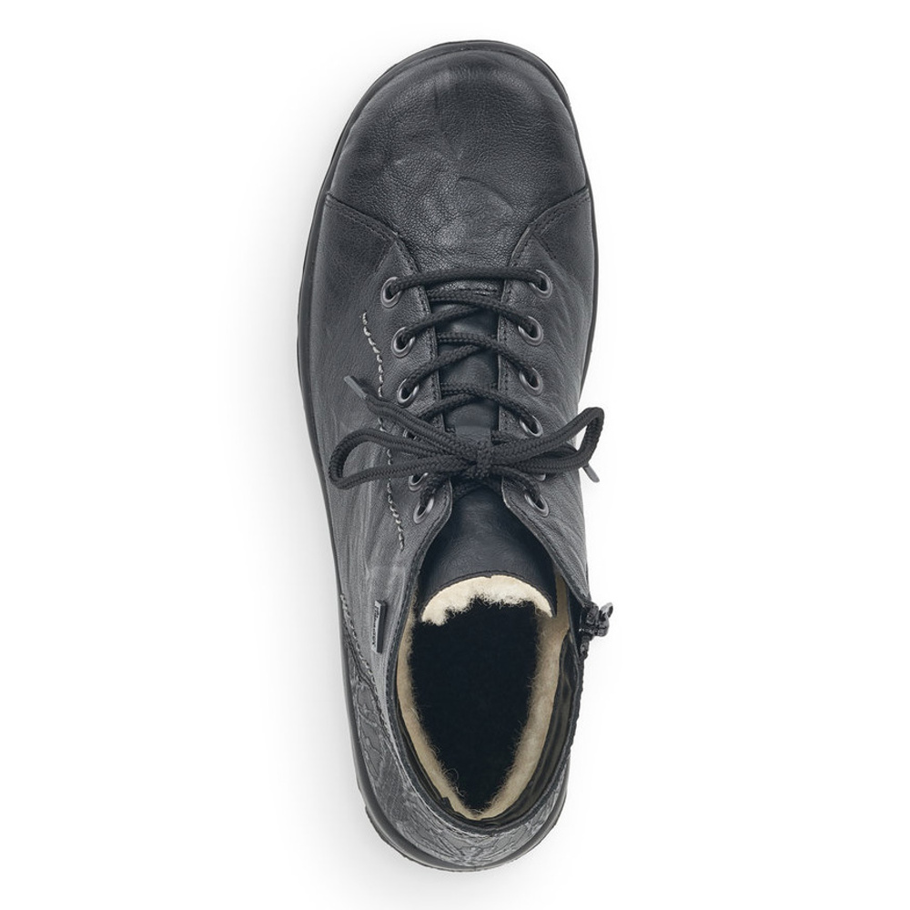 detail Dámská kotníková obuv RIEKER L7134-00 černá W1