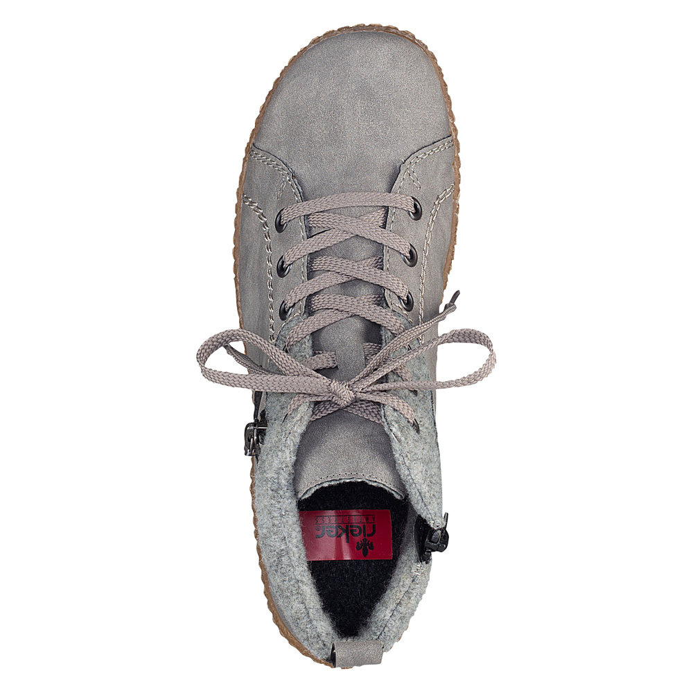 detail Dámská kotníková obuv RIEKER L7524-40 šedá W0