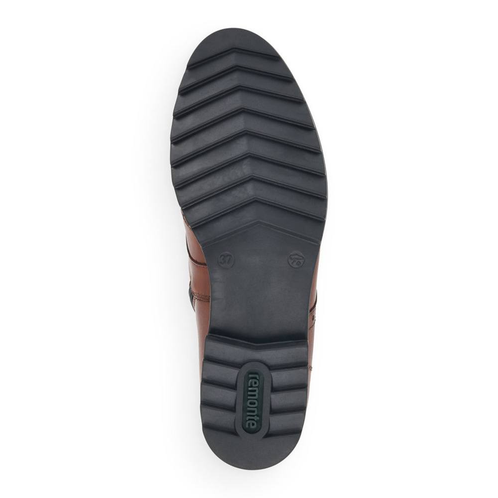 detail Dámská kotníková obuv REMONTE R2284-22 hnědá W0