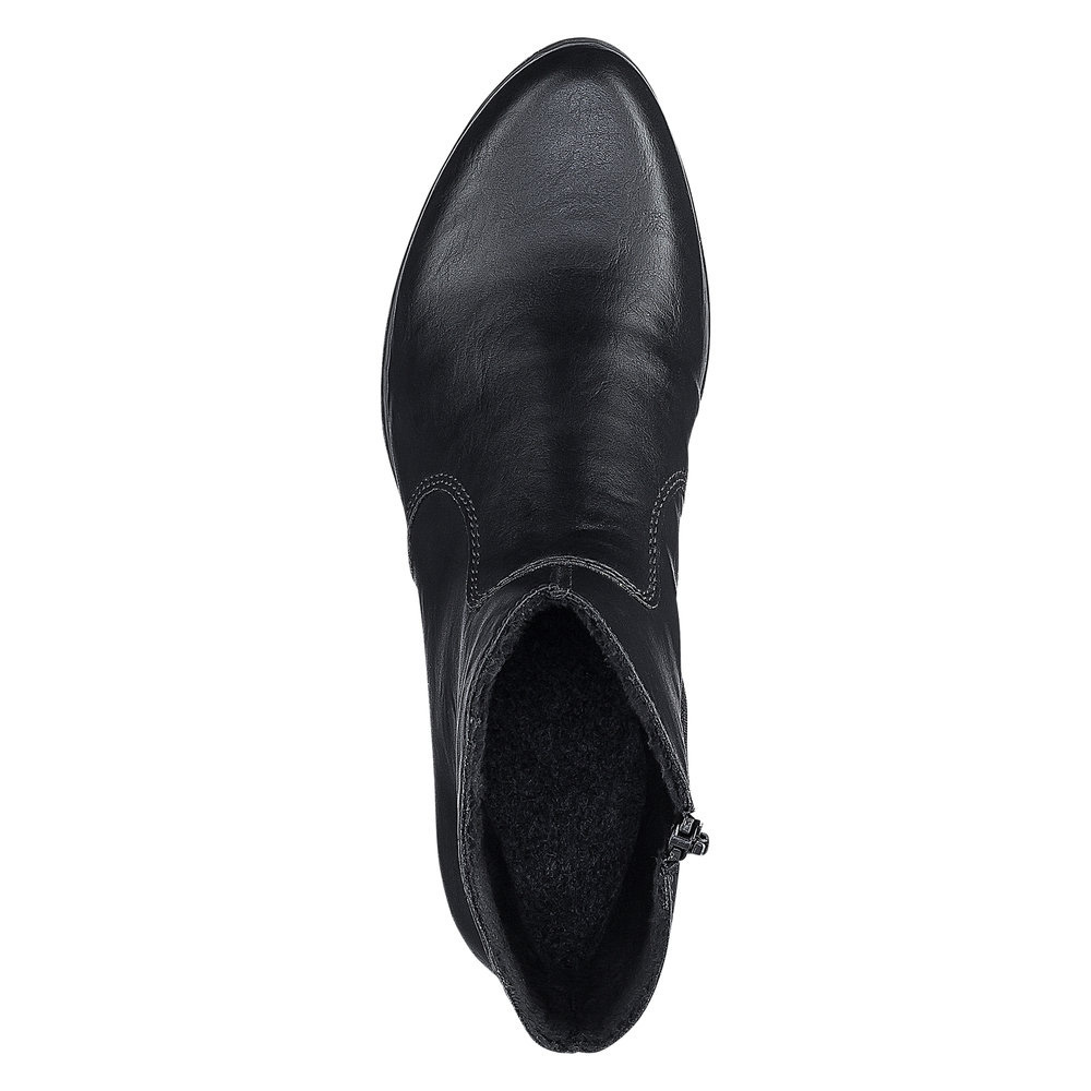 detail Dámská kotníková obuv RIEKER Y0761-00 černá W2
