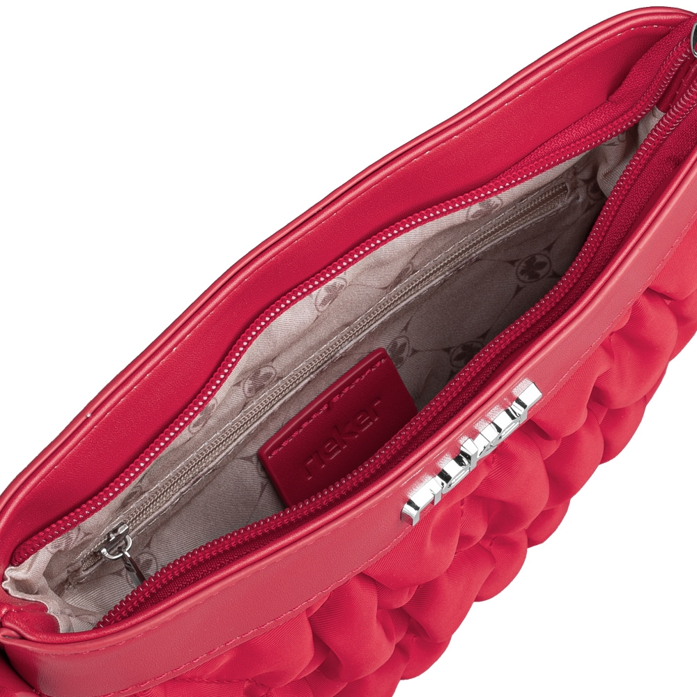 detail Dámská kabelka RIEKER H3102-QN05 červená W2