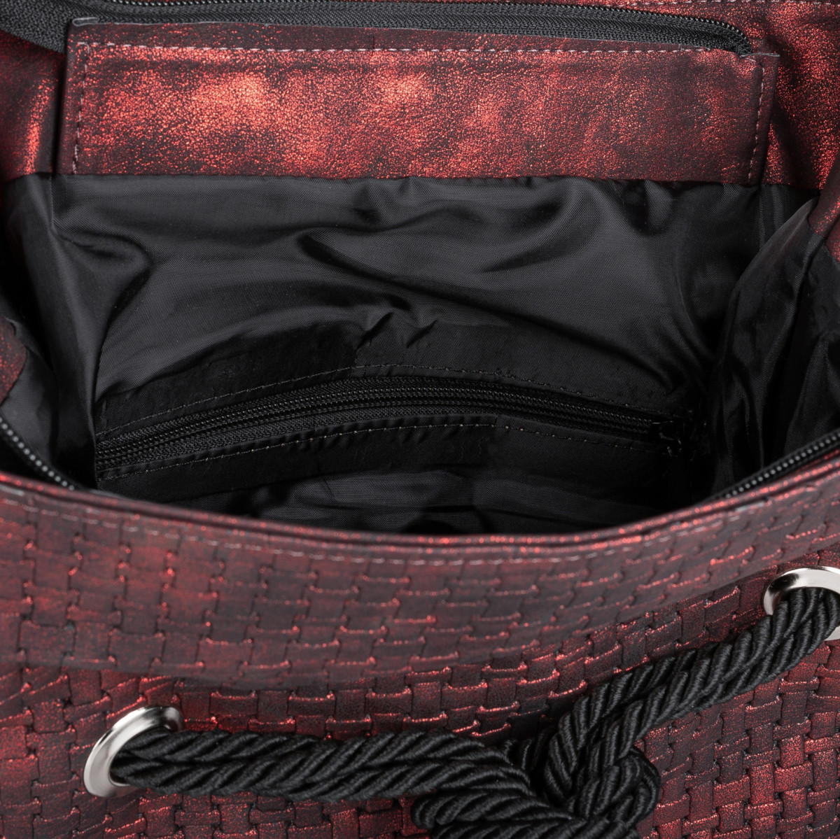 detail Dámská kabelka RIEKER C0156-062-T5 červená S3