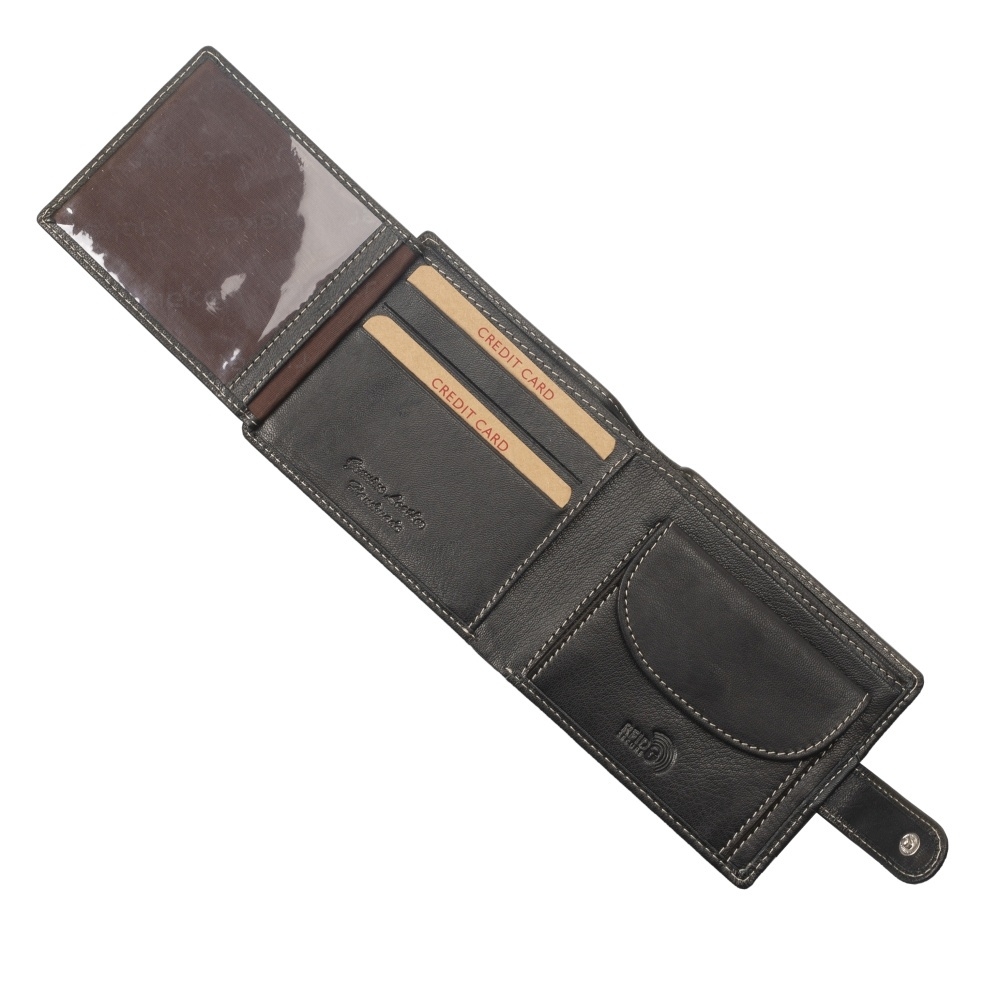 detail Pánská peněženka RIEKER 1037 černá W1