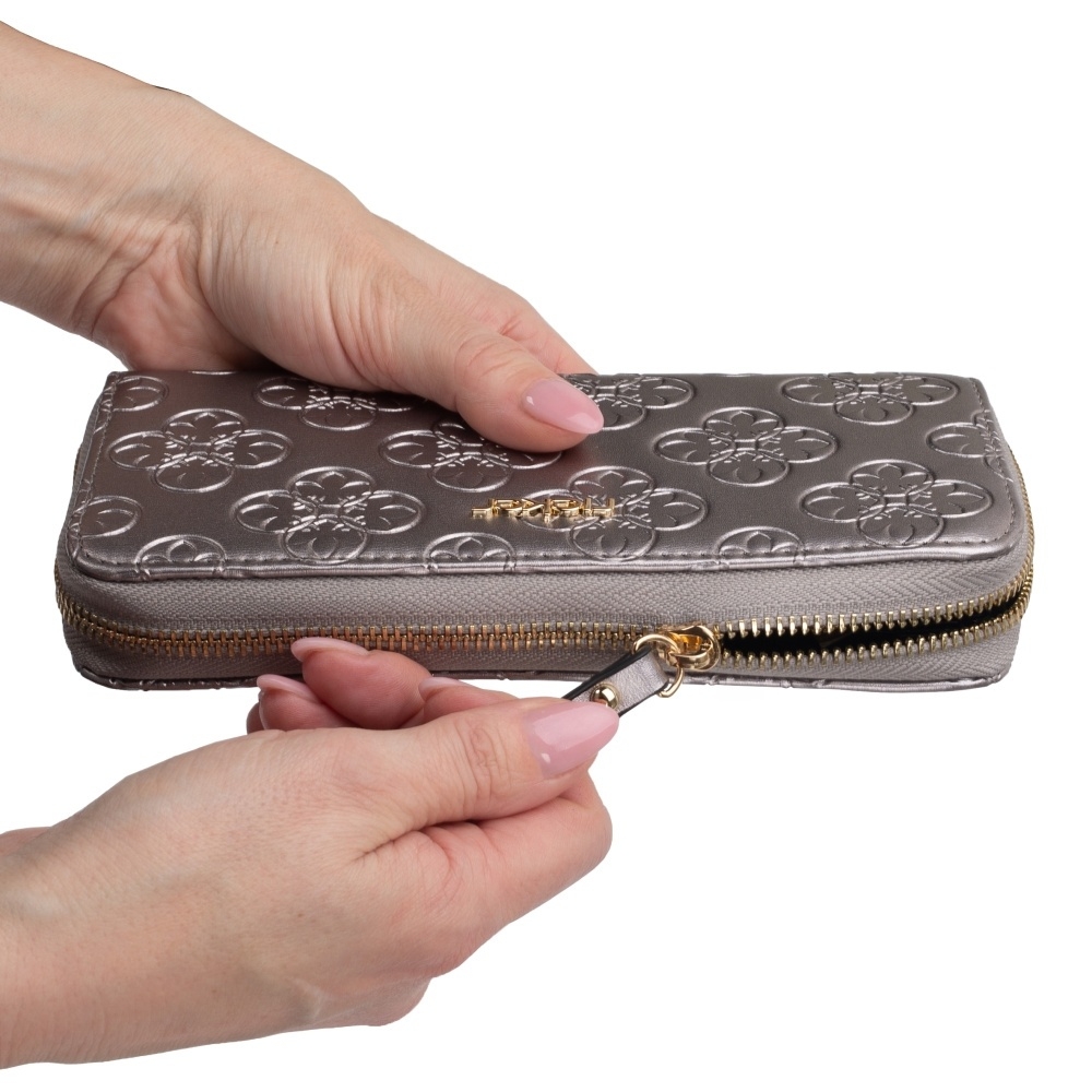 detail Dámská peněženka RIEKER P7101-U025 šedá W1