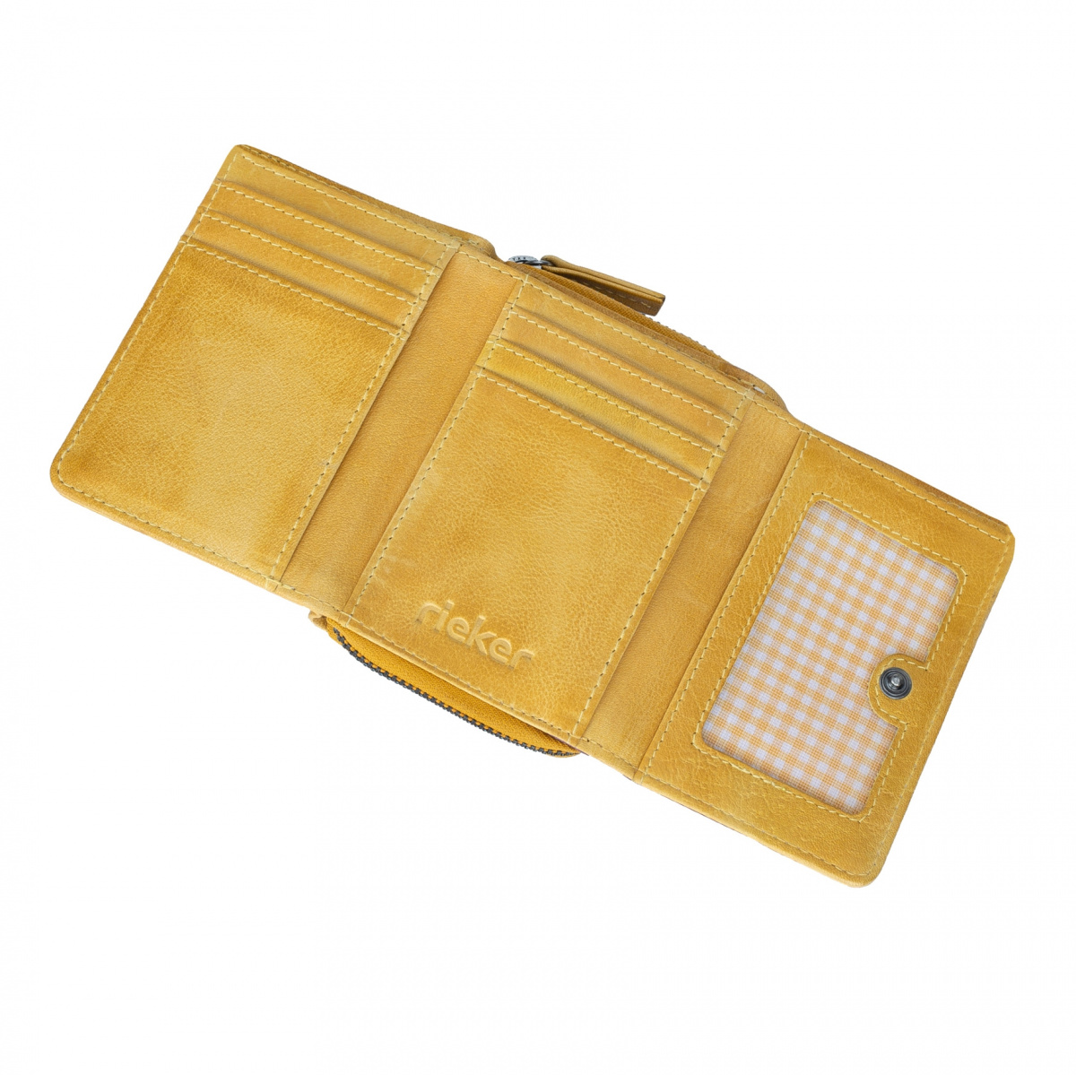 detail Dámská peněženka RIEKER W126 žlutá/multi W2