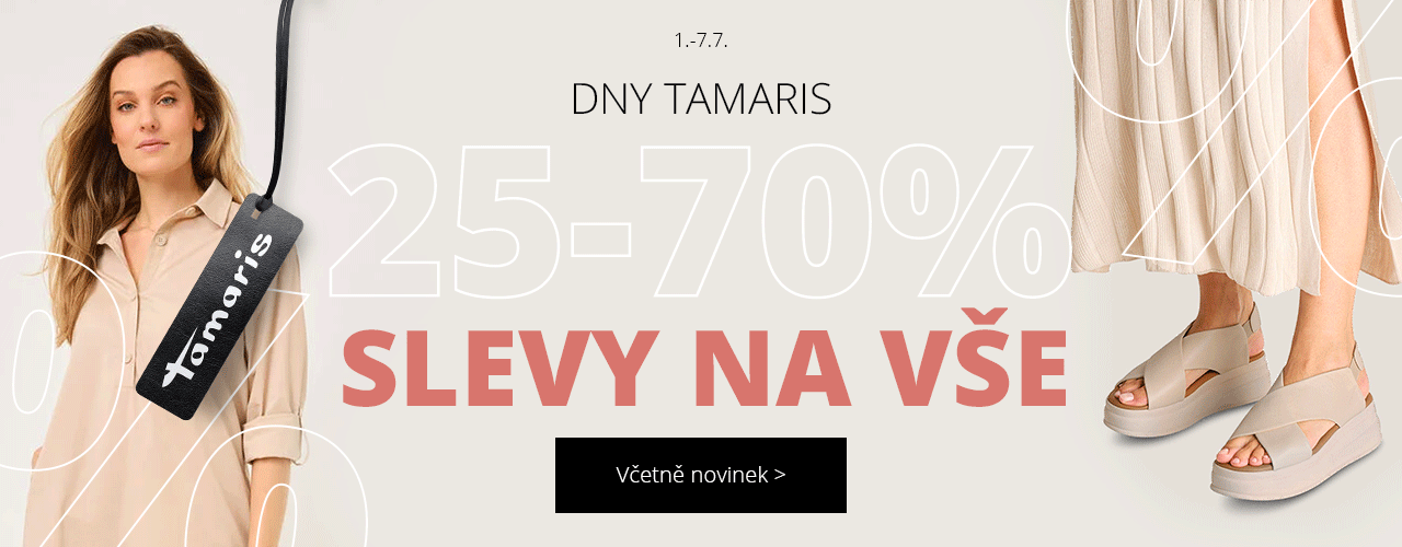 Dny Tamaris - Slevy na vše 25-70%