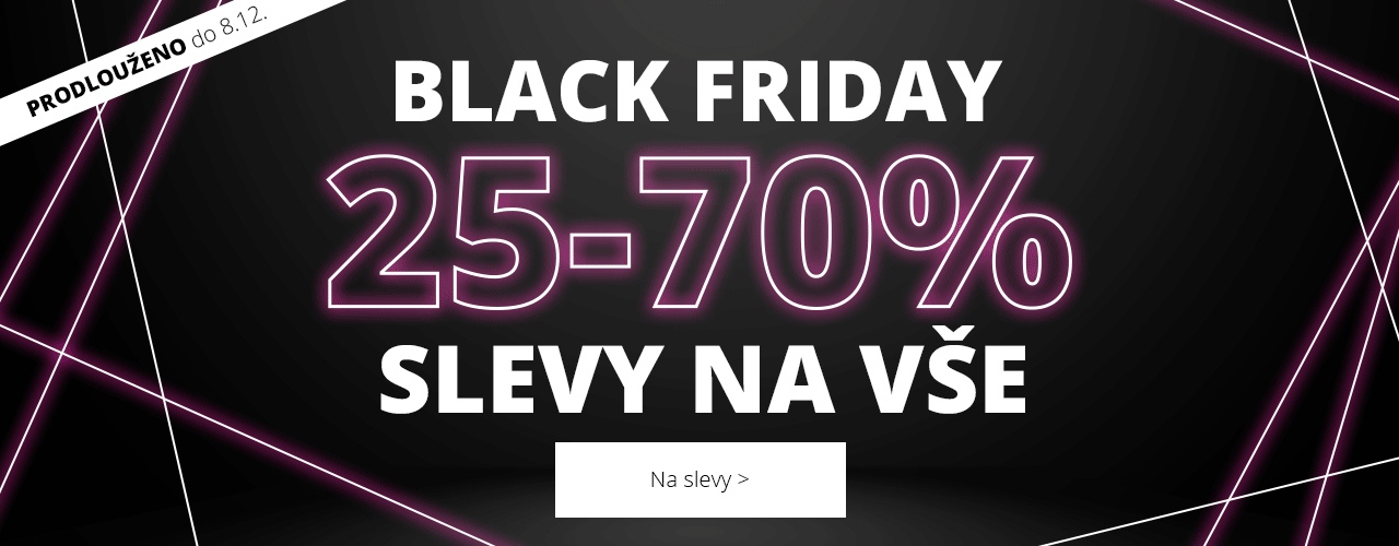 Black Friday 25-70 % - Prodlouženo