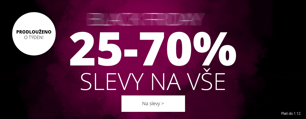 Black Friday 25-70 % Prodlouženo