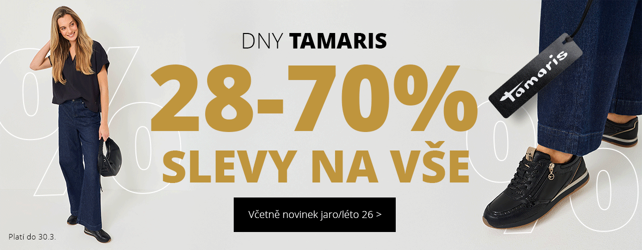 Dny Tamaris Slevy na vše 28-70 %