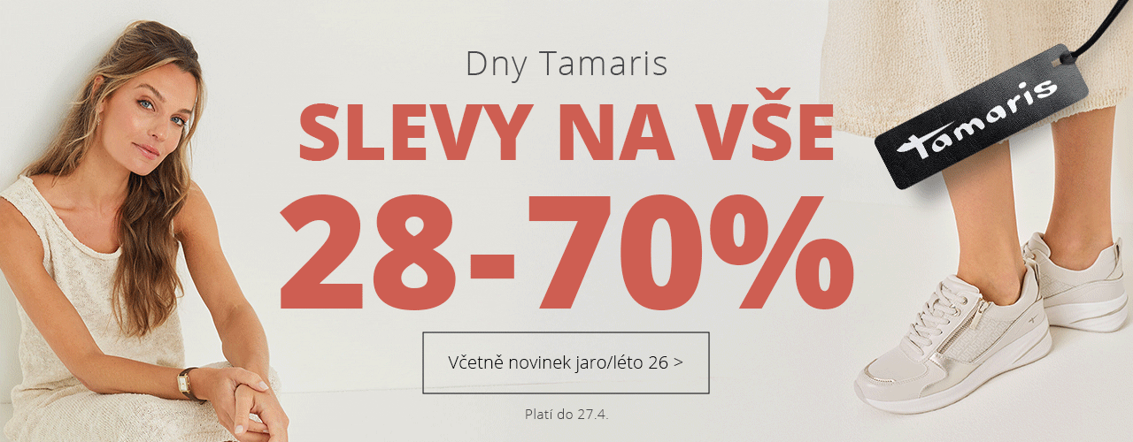 Dny Tamaris 28-70 % na vše