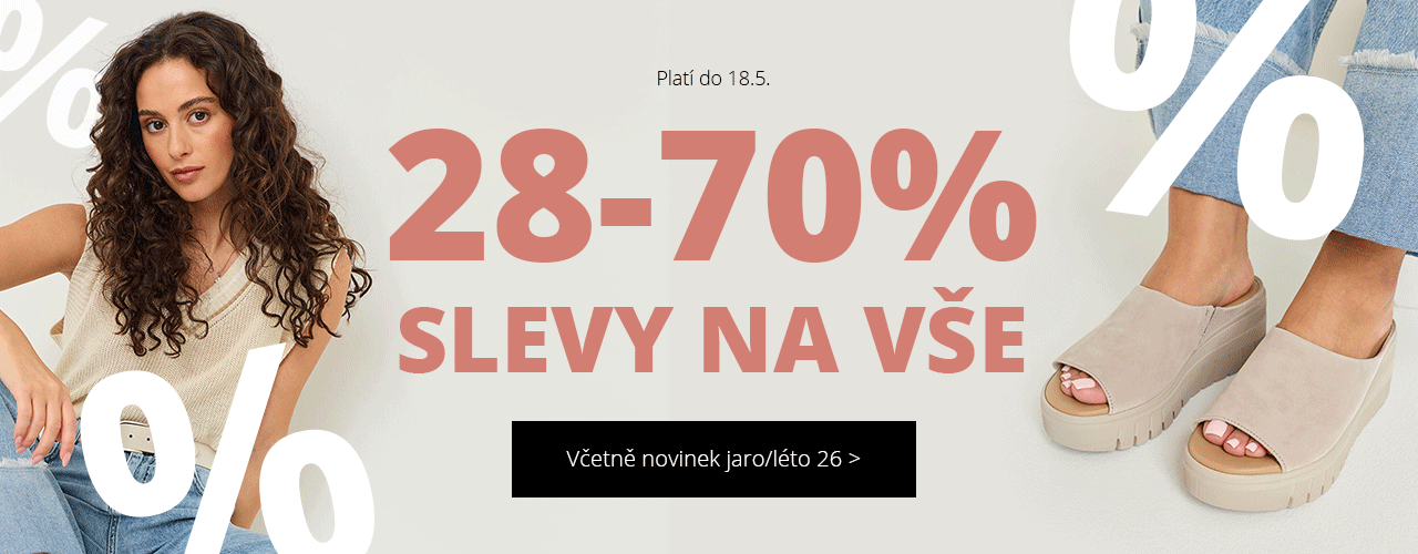 Slevy na vše 28-70 %