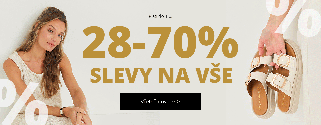 Slevy na vše 28-70 %