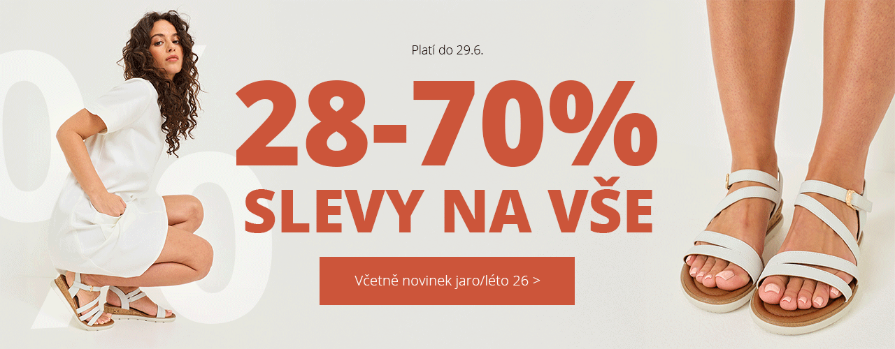 Slevy na vše 28-70 %