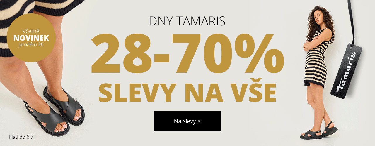 Dny Tamaris 28-70 % na vše