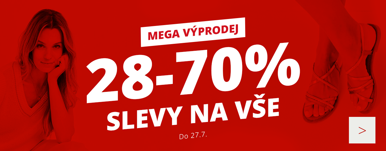 Mega výprodej 28-70 % Mega výprodej 28-70 %