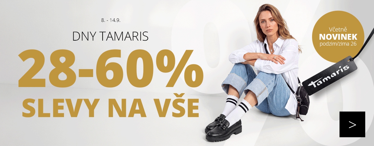 Dny Tamaris Slevy na vše 28-60 %
